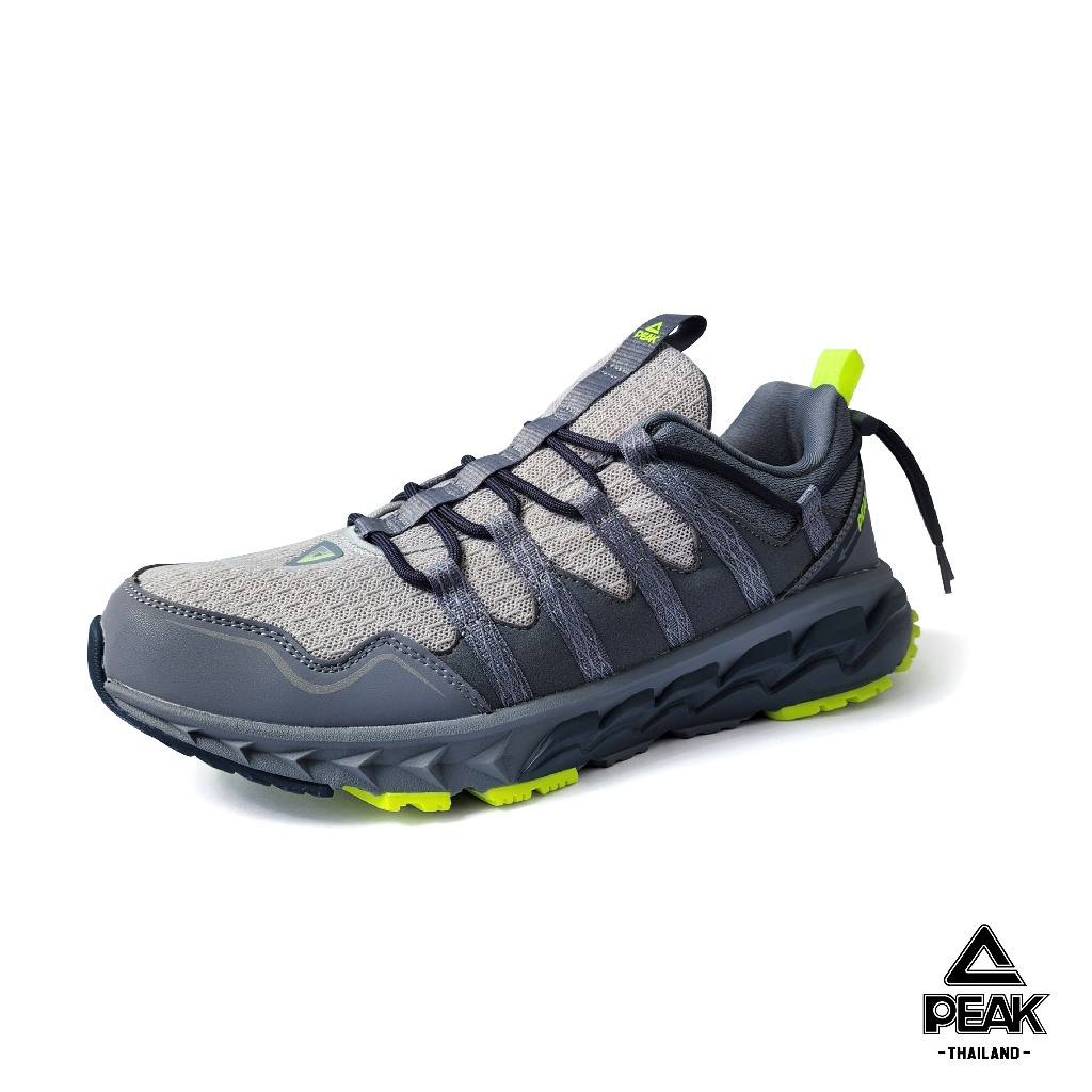 PEAK "Adventure" E11841G รองเท้าเดินป่า ปีนเขา วิ่งเทรล แคมป์ปิ้ง ทำกิจกรรม Outdoor เบา ใส่สบาย พื้นทน ระบายอากาศดี - Image 3