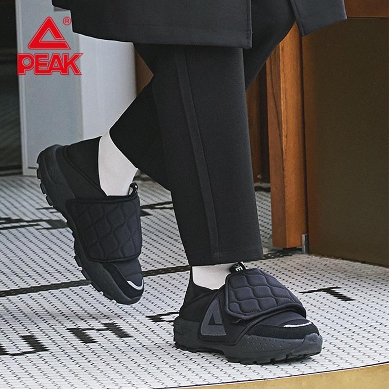 PEAK ""Pop up"" Paddle Shoe รองเท้าลำลอง ไทชิ เหยียบส้น สนีคเกอร์ แฟชั่น พีค ใส่เดินเล่น ท่องเที่ยว นุ่ม เบา สบาย ET24517E - Image 4