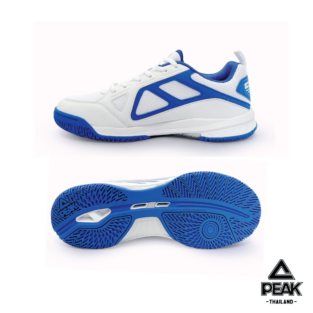 PEAK "Cross Court" E39021C รองเท้าแบดมินตัน เทนนิส ปิงปอง Pickleball กีฬาในคอร์ท นุ่ม เบา พื้นหนึบ ทนทาน ป้องกันข้อเท้า - Image 3