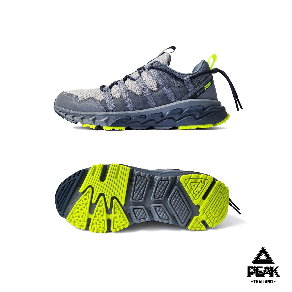 PEAK "Adventure" E11841G รองเท้าเดินป่า ปีนเขา วิ่งเทรล แคมป์ปิ้ง ทำกิจกรรม Outdoor เบา ใส่สบาย พื้นทน ระบายอากาศดี - Image 8
