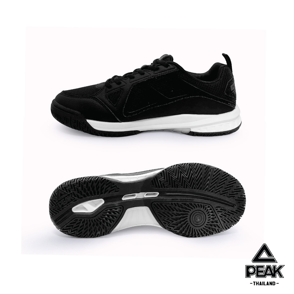 PEAK "Cross Court" E39021C รองเท้าแบดมินตัน เทนนิส ปิงปอง Pickleball กีฬาในคอร์ท นุ่ม เบา พื้นหนึบ ทนทาน ป้องกันข้อเท้า - Image 5