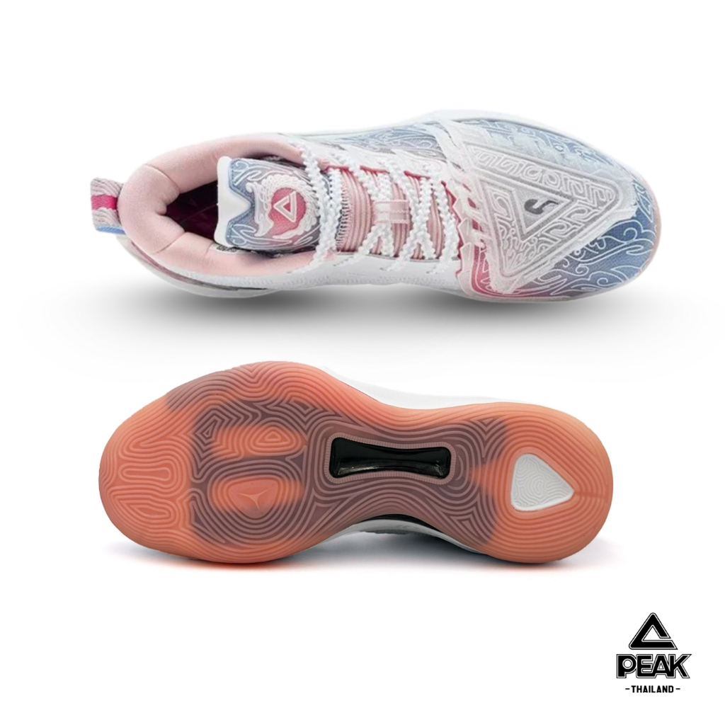 PEAK "Attitude 3.0-3D Printed" รองเท้าบาสเกตบอล เทคโนโลยี 3D รองรับทุกรูปเท้า พีค นุ่ม เบา กระชับ แข็งแรงทนทาน ET51701A - Image 4