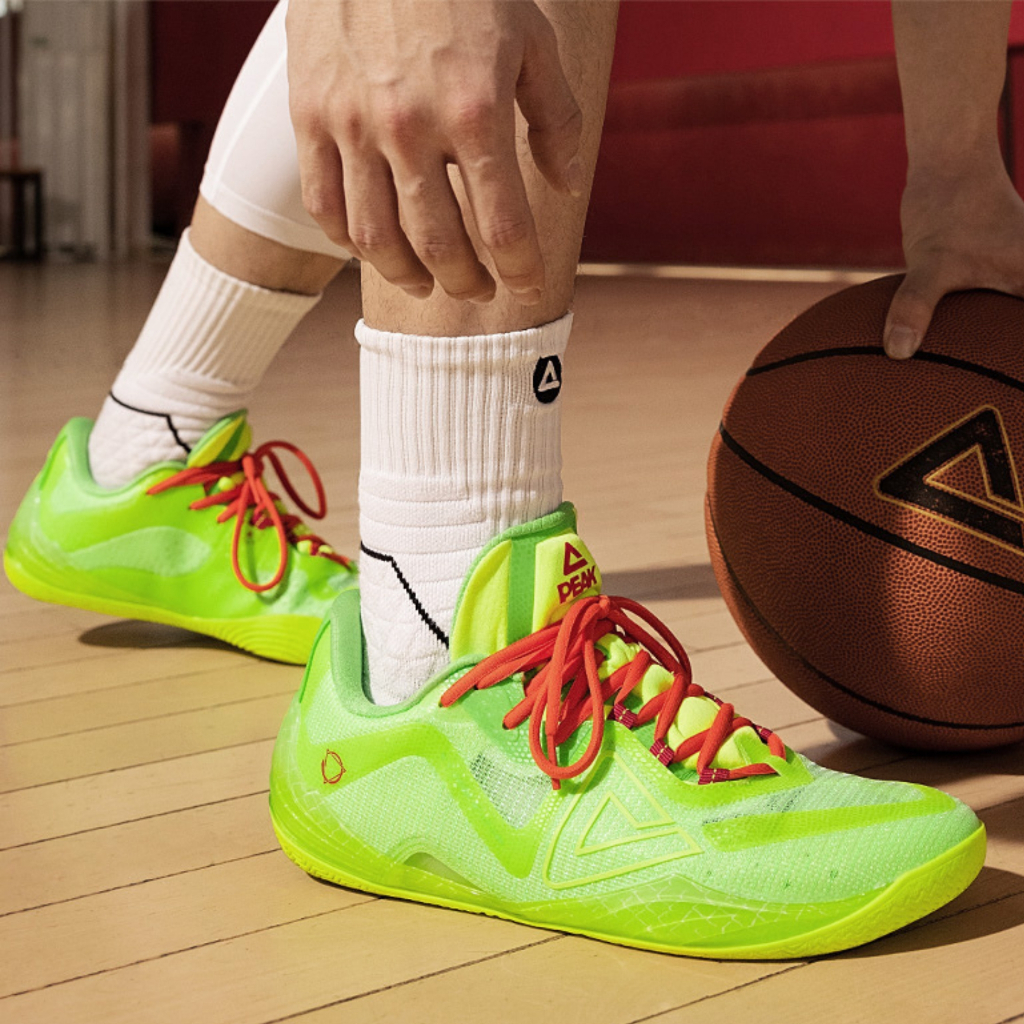 PEAK "Unmatched" รองเท้าบาสเกตบอล ข้อต่ำ พีค เบาและบางที่สุด พื้นทนปูน ตอบสนองไว ควบคุมการเคลื่อนไหวดี DA510561 DA521001 - Image 5