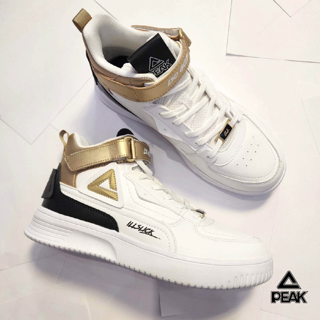 PEAK X ILLSLICK ISO GOD ILL13427B รองเท้าผ้าใบ อิลสลิค เพื่อสุขภาพ นุ่ม ฟื้นฟูสภาพเท้า คอลเลคชั่นพิเศษ ลิขสิทธิ์แท้ - Image 3