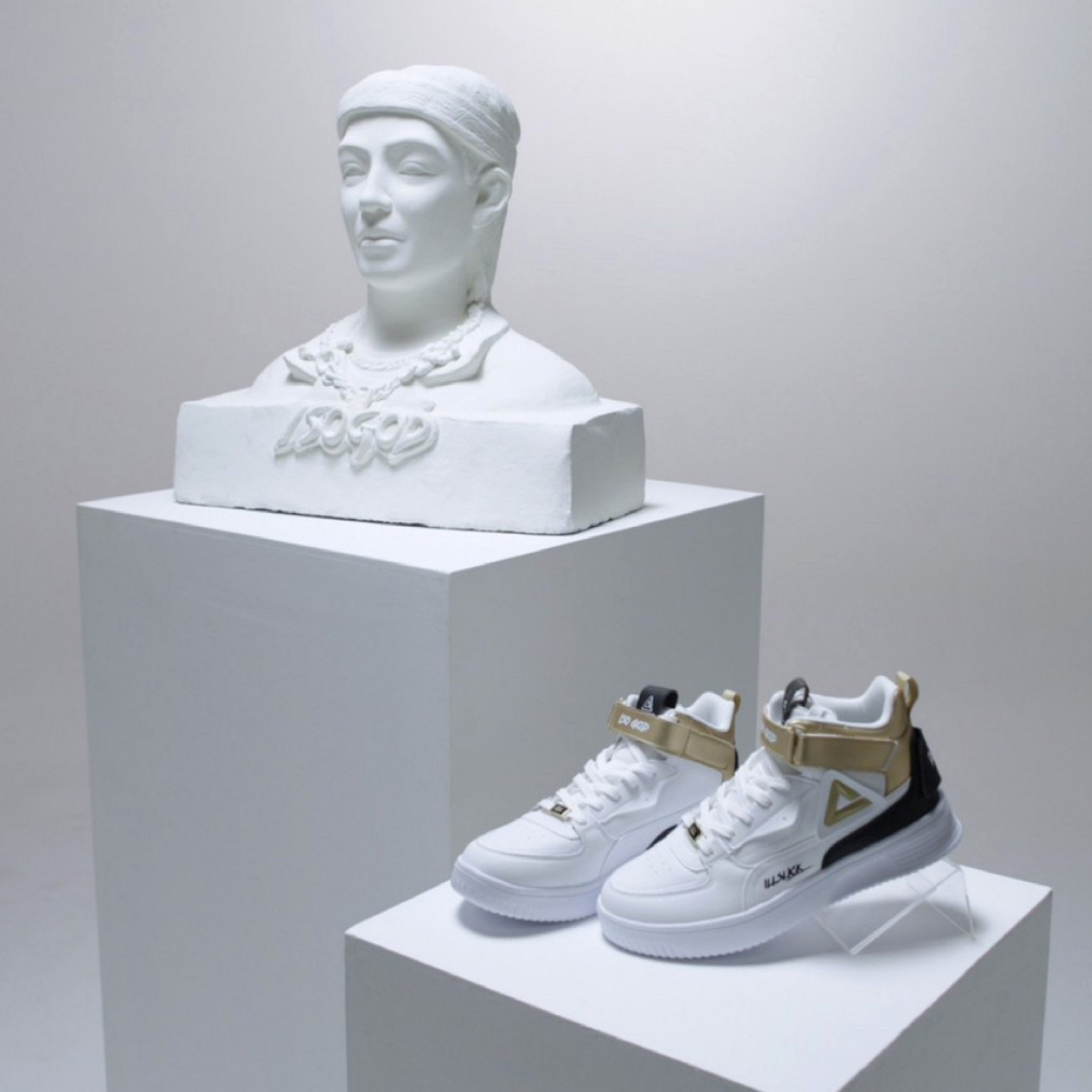 PEAK X ILLSLICK ISO GOD ILL13427B รองเท้าผ้าใบ อิลสลิค เพื่อสุขภาพ นุ่ม ฟื้นฟูสภาพเท้า คอลเลคชั่นพิเศษ ลิขสิทธิ์แท้ - Image 8