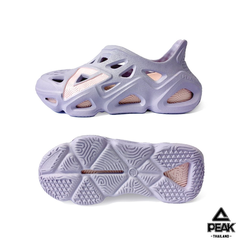 PEAK Taichi "Extreme" ET22857L Grey รองเท้าอเนกประสงค์ วิ่ง แคมป์ปิ้ง แฟชั่น เดินชายหาด กันน้ำ เบา ใส่สบาย ฟื้นฟูเท้า - Image 8