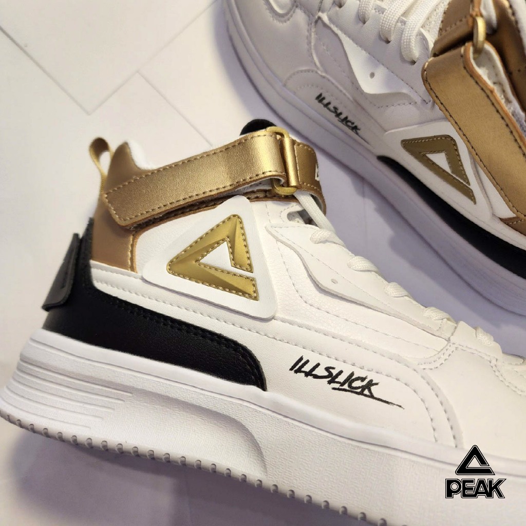 PEAK X ILLSLICK ISO GOD ILL13427B รองเท้าผ้าใบ อิลสลิค เพื่อสุขภาพ นุ่ม ฟื้นฟูสภาพเท้า คอลเลคชั่นพิเศษ ลิขสิทธิ์แท้ - Image 4