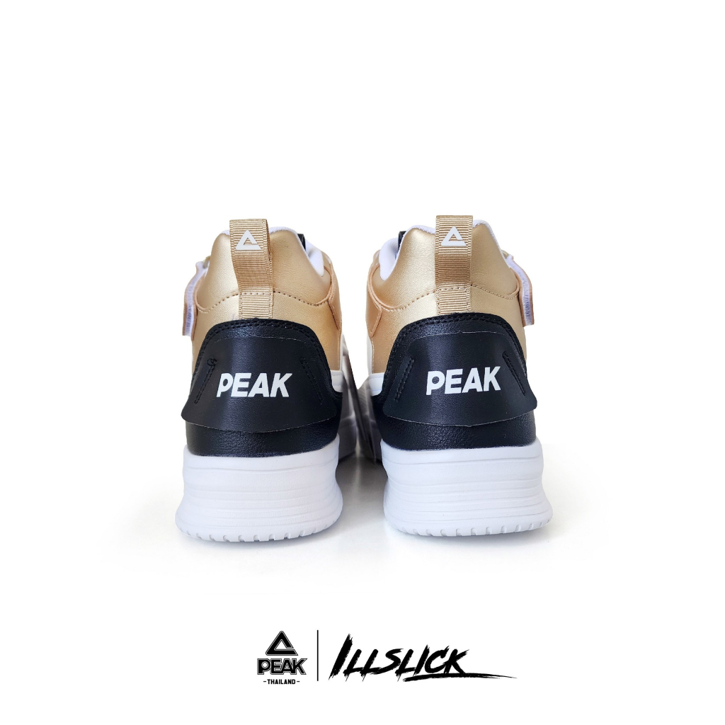 PEAK X ILLSLICK ISO GOD ILL13427B รองเท้าผ้าใบ อิลสลิค เพื่อสุขภาพ นุ่ม ฟื้นฟูสภาพเท้า คอลเลคชั่นพิเศษ ลิขสิทธิ์แท้ - Image 9